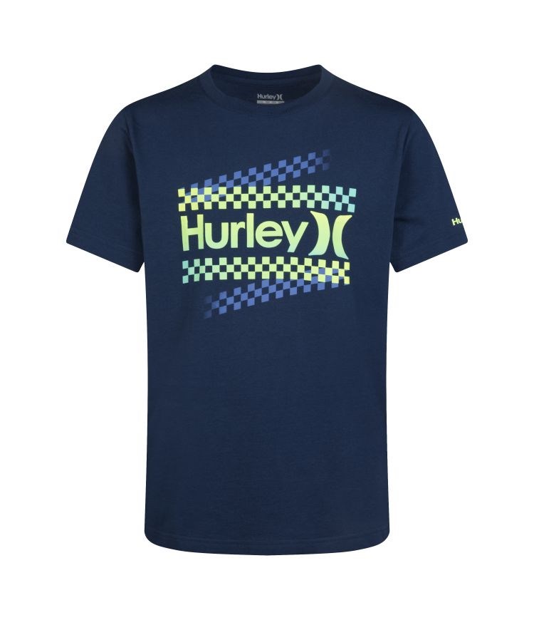 Hurley Sweatshirt Crew Neck Boy - Check Night Force | 53VMUBANP