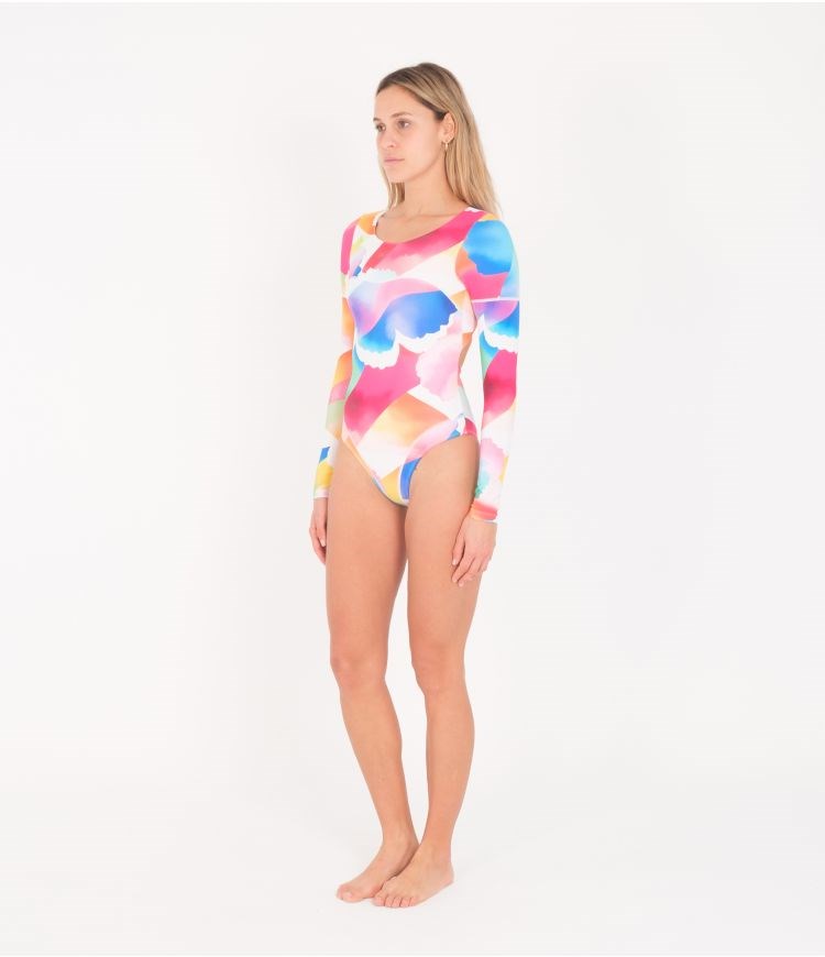 Hurley Swimwear Long Sleeve Sundance Max Sundance | 38CHDYXAJ