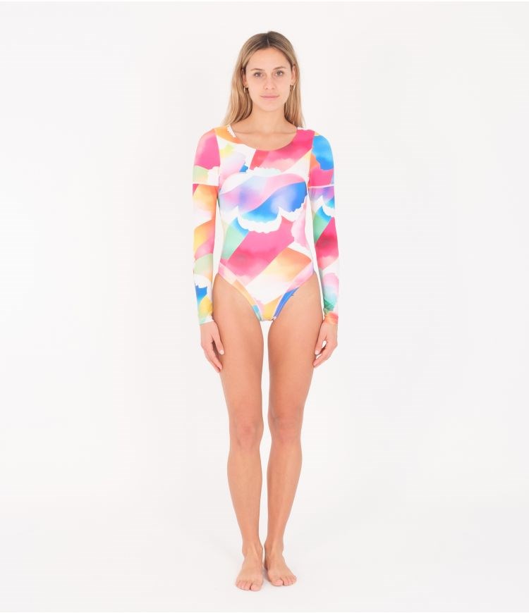Hurley Swimwear Long Sleeve Sundance Max Sundance | 38CHDYXAJ