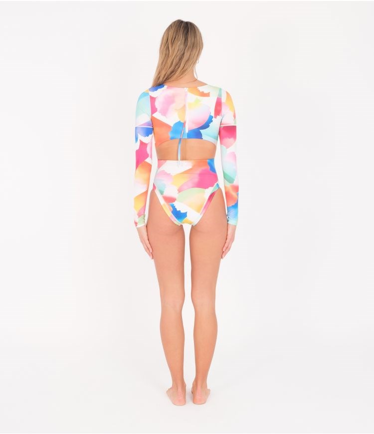 Hurley Swimwear Long Sleeve Sundance Max Sundance | 38CHDYXAJ