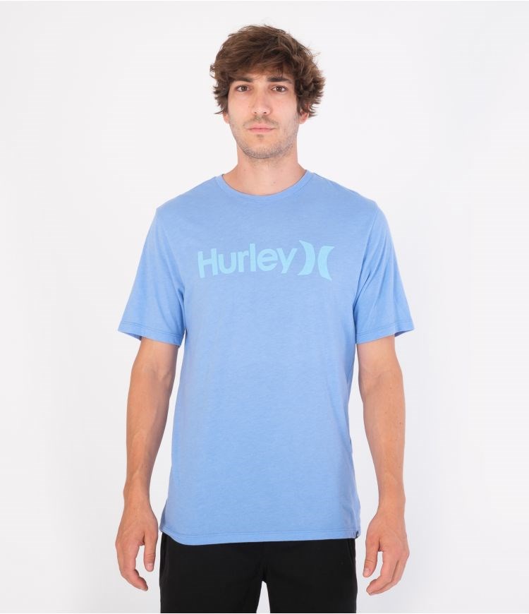 Hurley T-shirt Kurzes Sleeve Evd Wsh Oao Solid Ss Blau | 90XEFULMH