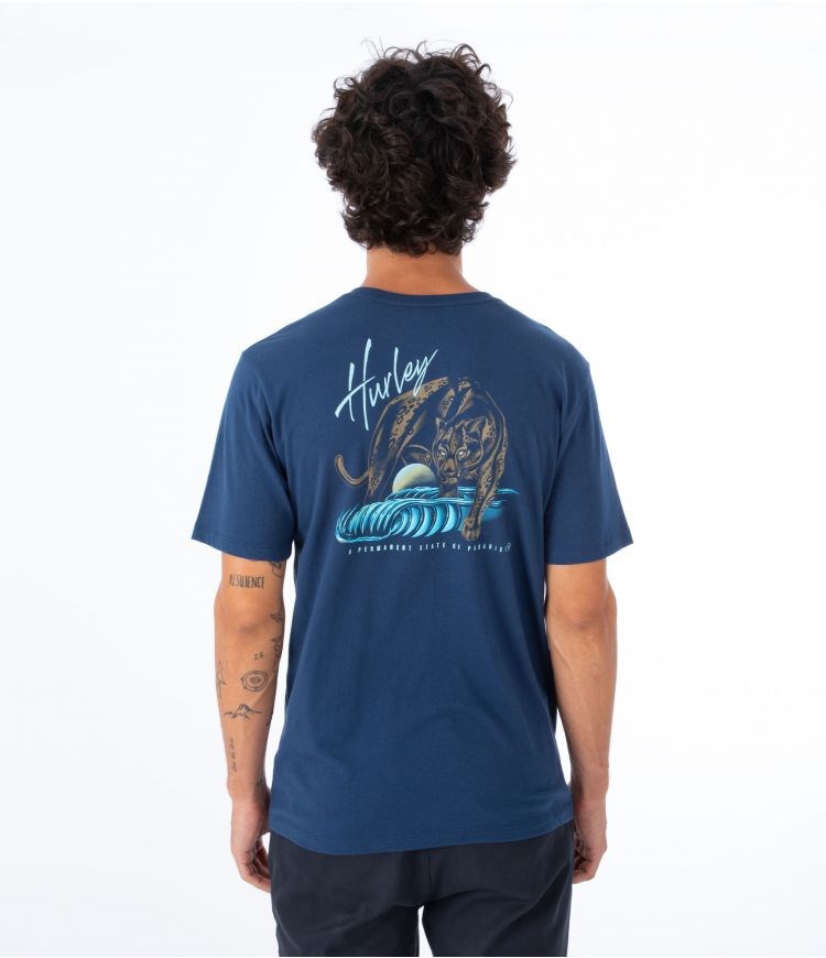Hurley T-shirt Kurzes Sleeve Everyday Big Kat Night Force | 97GJWQXUH