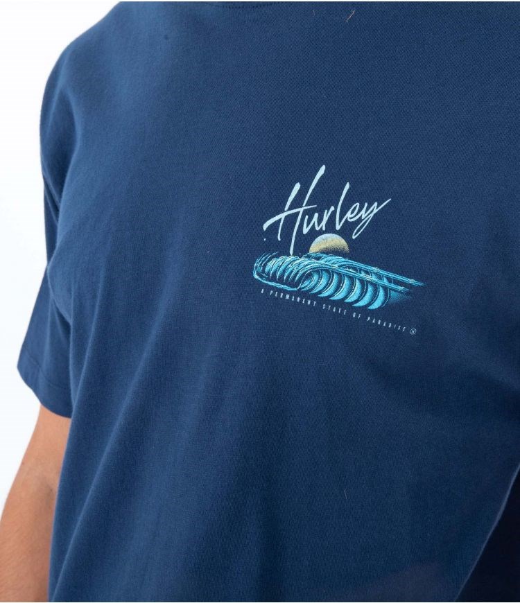 Hurley T-shirt Kurzes Sleeve Everyday Big Kat Night Force | 97GJWQXUH