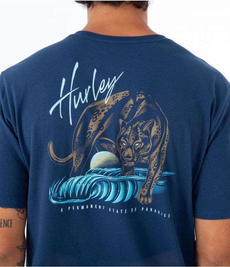 Hurley T-shirt Kurzes Sleeve Everyday Big Kat Night Force | 97GJWQXUH