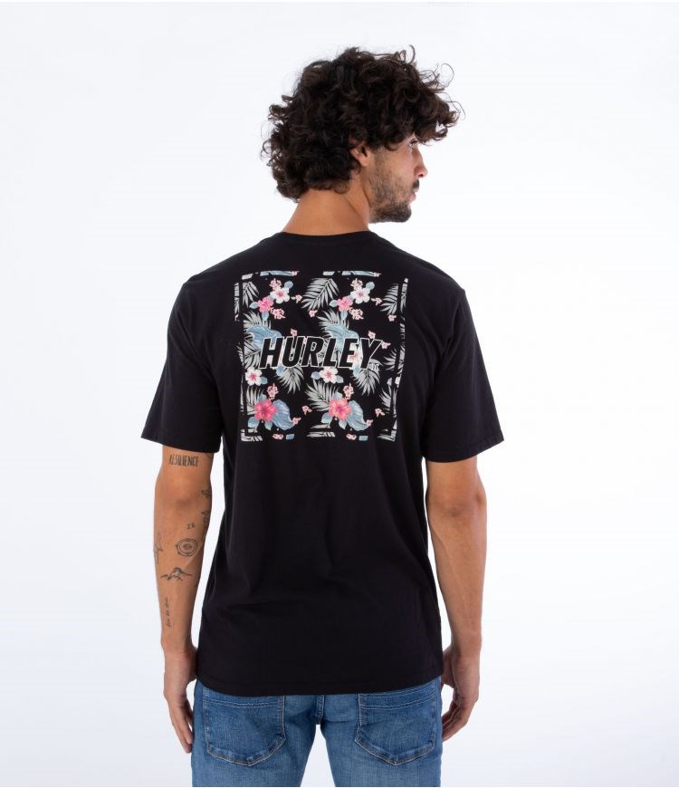 Hurley T-shirt Kurzes Sleeve Everyday Four Corners Weiß | 12GSRCTPF