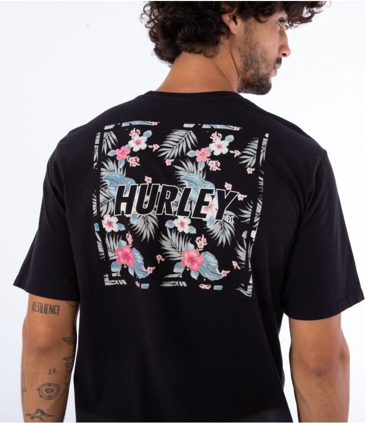 Hurley T-shirt Kurzes Sleeve Everyday Four Corners Weiß | 12GSRCTPF