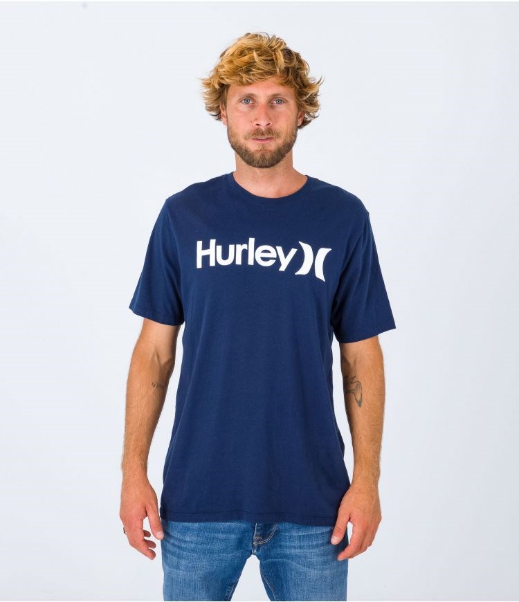 Hurley T-shirt Kurzes Sleeve Everyday O&o Solid Night Force | 97LSRZHAN