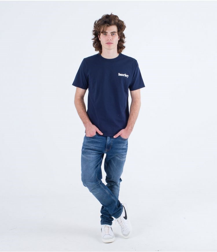 Hurley T-shirt Kurzes Sleeve Everyday Recycled Lowers Puff Night Force | 90XUDAHRL