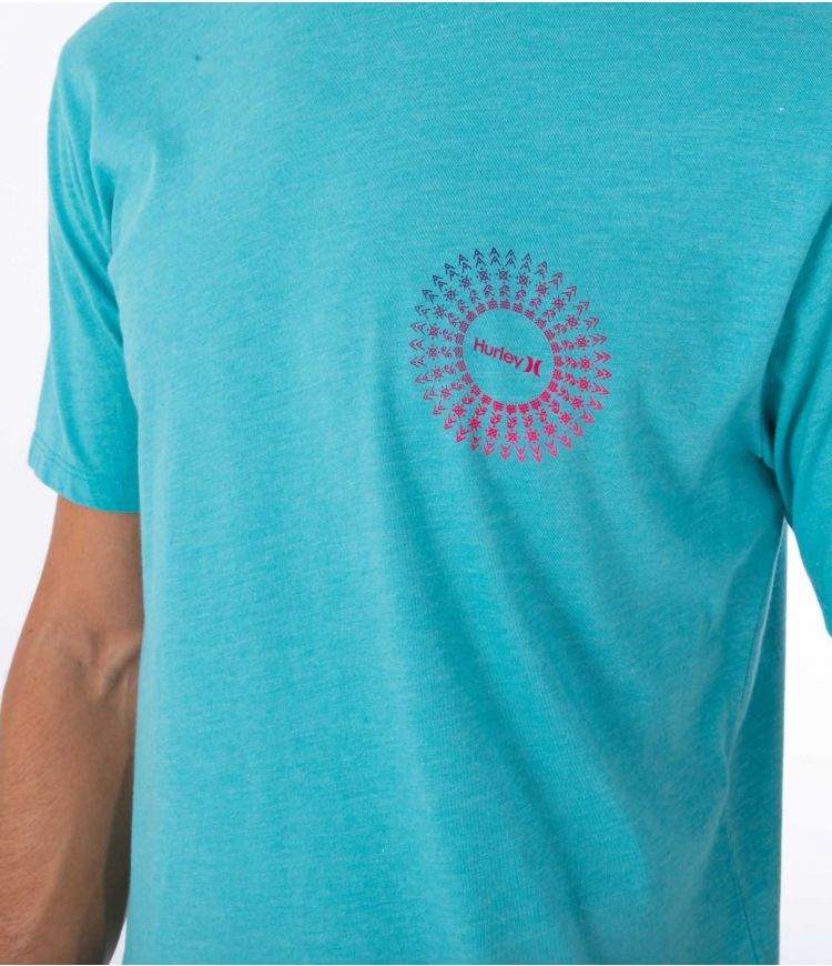Hurley T-shirt Kurzes Sleeve Everyday Soul Burst Wave Runner | 37MOGNYAH