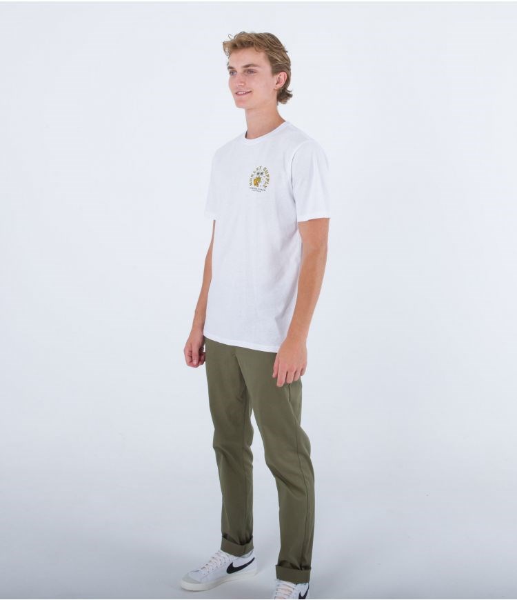 Hurley T-shirt Kurzes Sleeve Everyday Summer Vibes Weiß | 49WRBDPYF