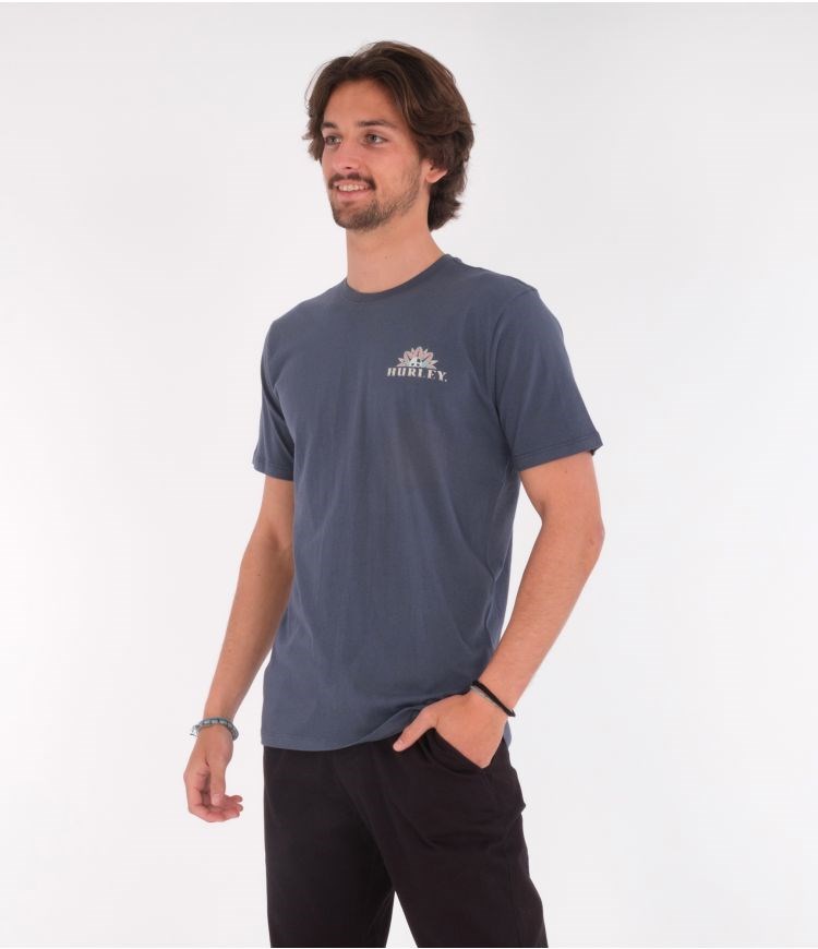 Hurley T-shirt Kurzes Sleeve Everyday Washed Dark Tropics Monsoon | 01ZTLRDSW