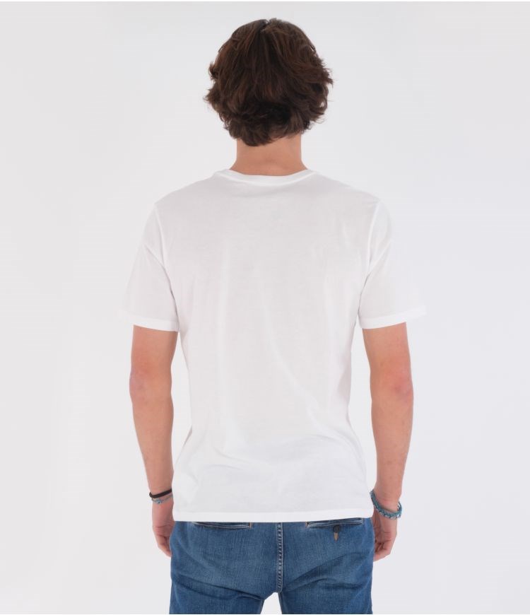 Hurley T-shirt Kurzes Sleeve Everyday Washed Disty Box Weiß | 36FQKJBYV