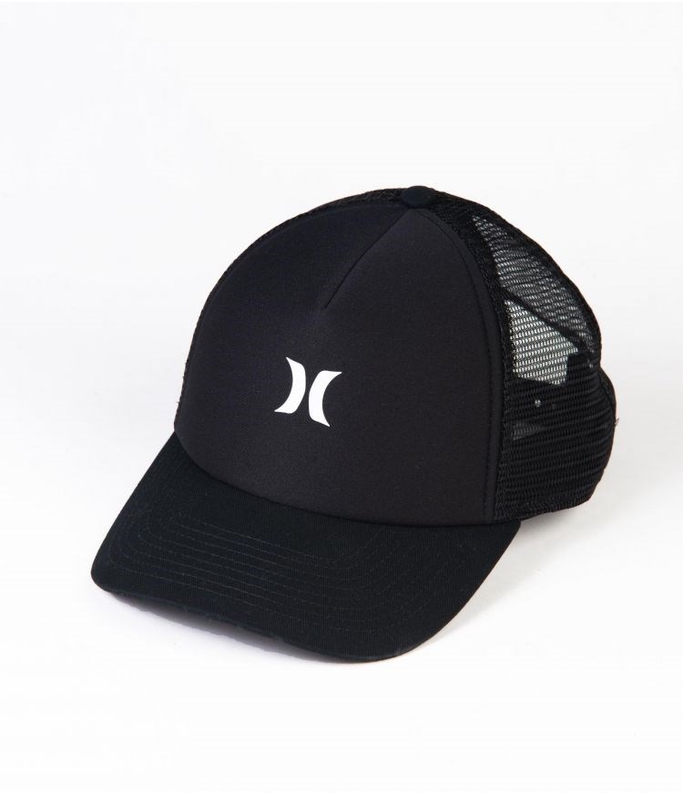 Hurley T-shirt Kurzes Sleeve Icon Trucker Schwarz | 91ZAFKHLP