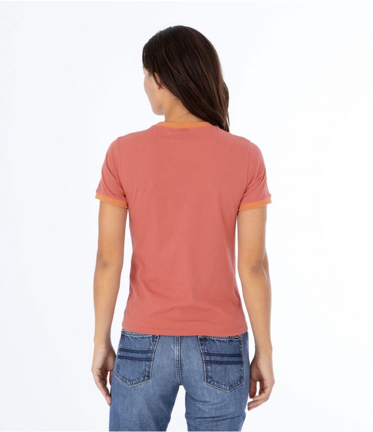 Hurley T-shirt Kurzes Sleeve Oceancare Aloha Rot | 36CEZTJPK