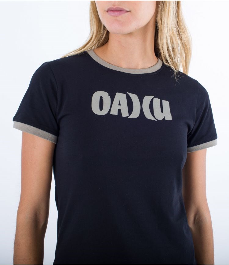 Hurley T-shirt Kurzes Sleeve Oceancare Aloha Schwarz | 40UQGHAMF