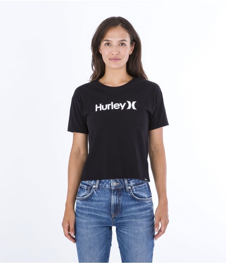 Hurley T-shirt Kurzes Sleeve Oceancare O&o Schwarz | 45WHNOBGR