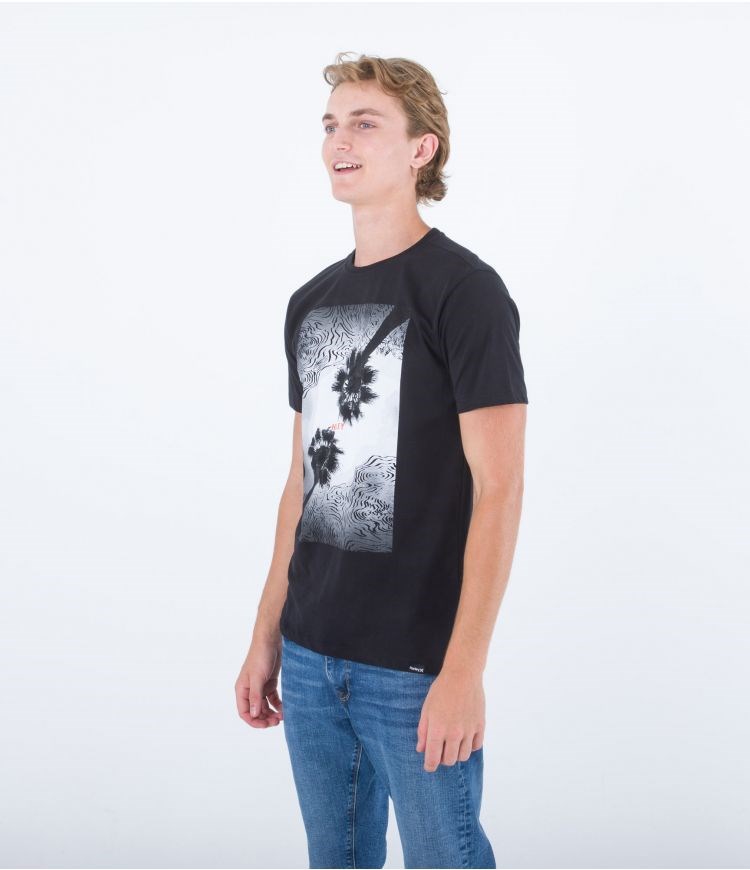 Hurley T-shirt Kurzes Sleeve Oceancare Photoprint Schwarz | 19DSONVYL