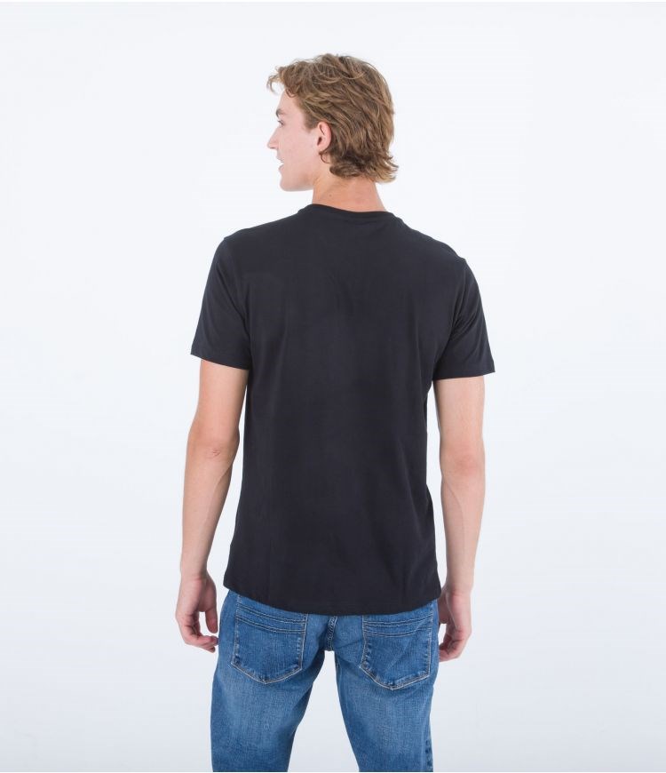 Hurley T-shirt Kurzes Sleeve Oceancare Photoprint Schwarz | 19DSONVYL