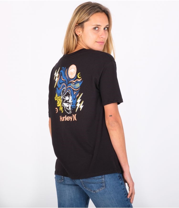 Hurley T-shirt Kurzes Sleeve Shroomed Boyfriend Dip+r879 | 71KFNBECQ