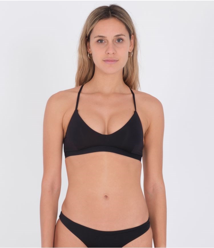Hurley Top Adjustable Solid Schwarz | 53CLSZYJV
