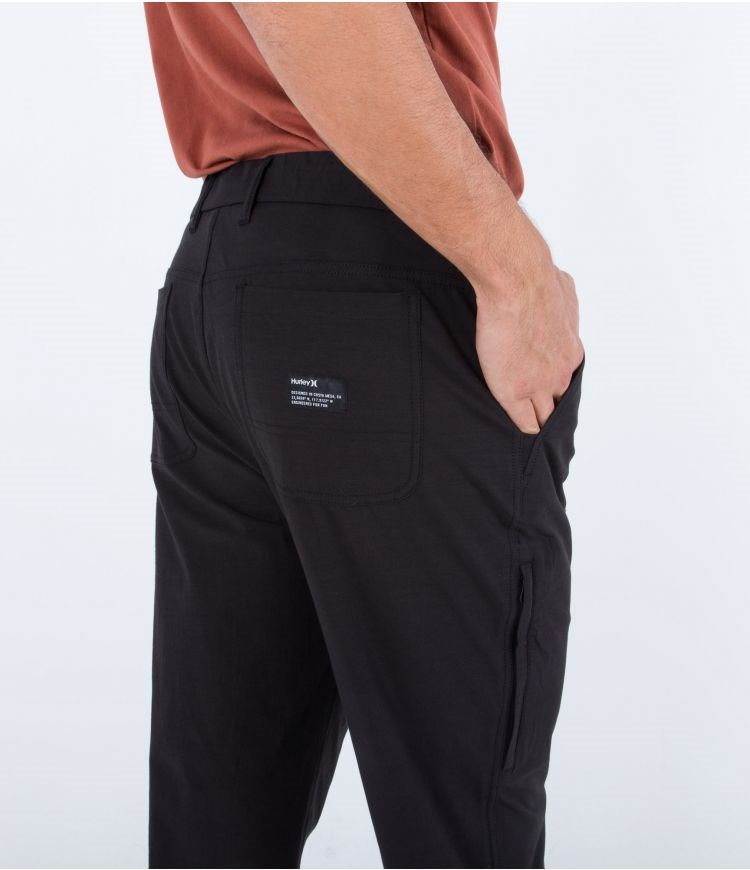 Hurley Trousers Phantom Naturals Ironworker Schwarz | 96LEBQOPX