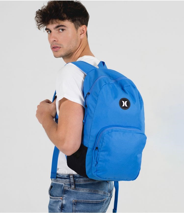 Hurley U Bloke Solid Backpack Bags Blau | 75WRGTAPC