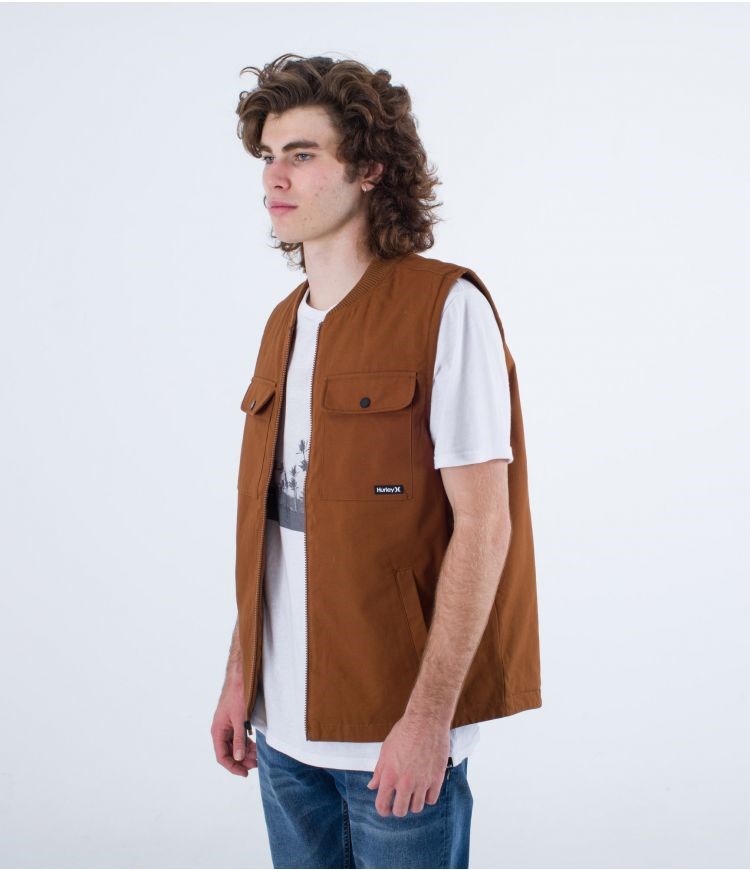 Hurley Vest Chip Worker Bronzed | 03AHYIFWK