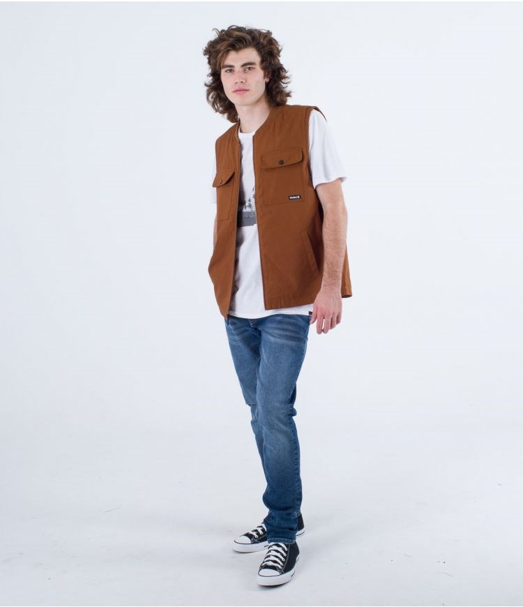 Hurley Vest Chip Worker Bronzed | 03AHYIFWK