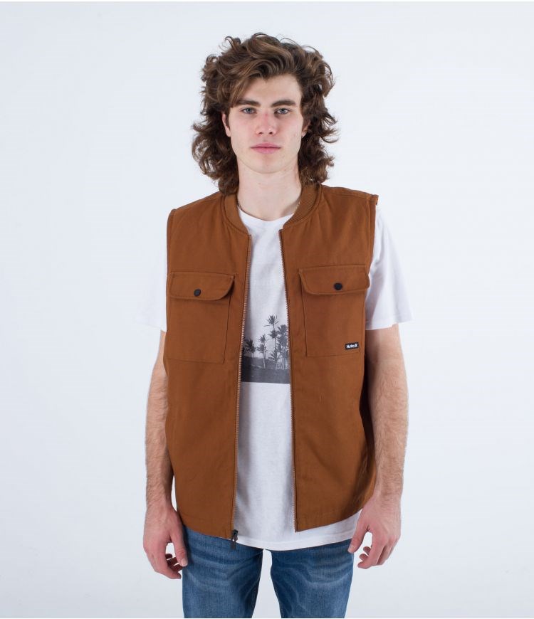 Hurley Vest Chip Worker Bronzed | 03AHYIFWK