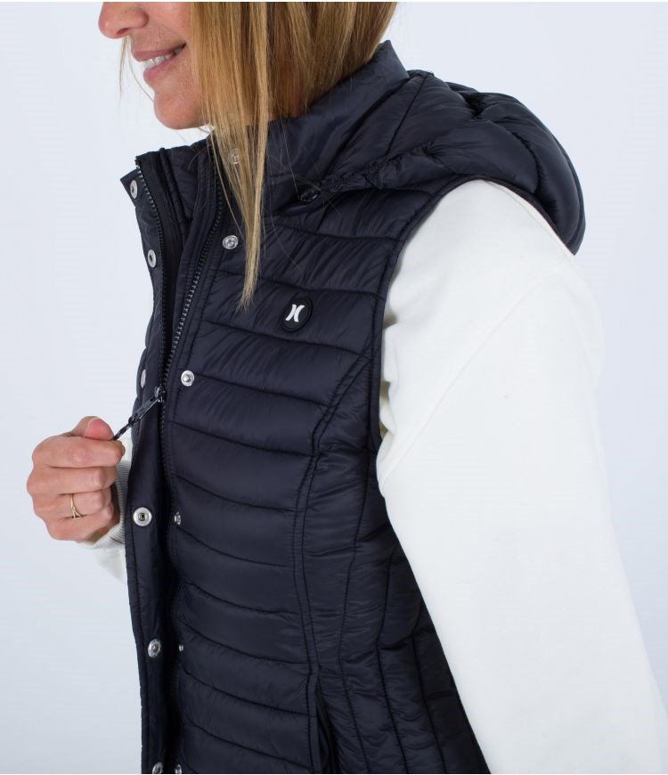 Hurley Vest Packable Laufschuhe Schwarz | 06CLTQHDZ
